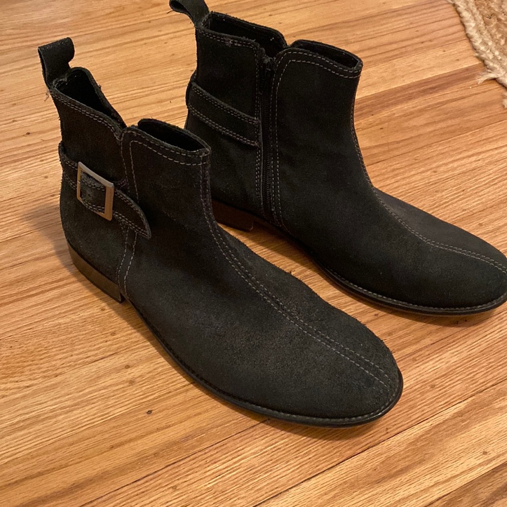 Men half boot size 10 black